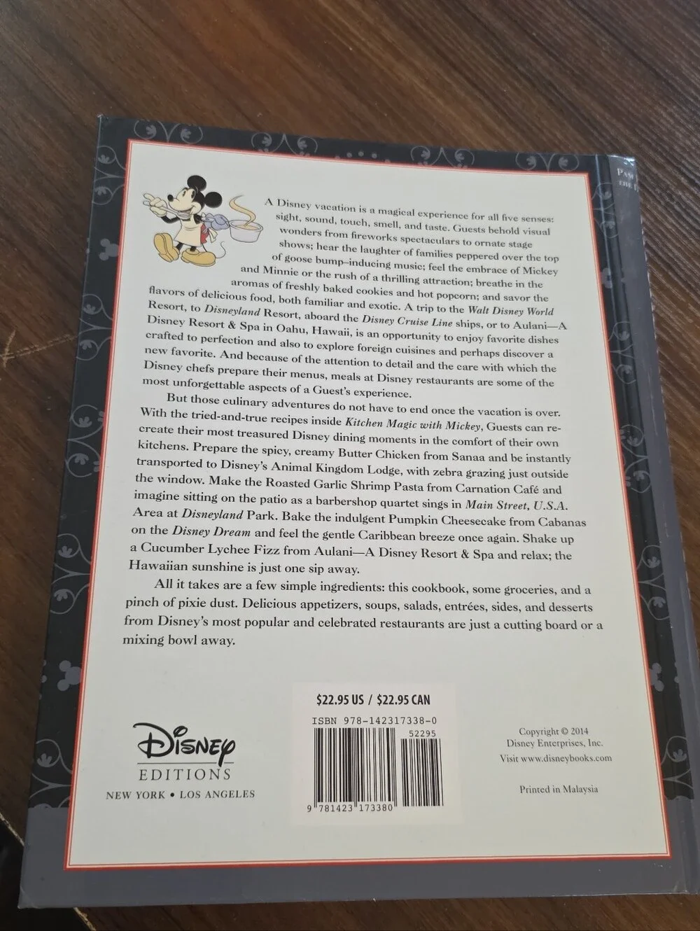 Disney Kitchen Magic with Mickey Cookbook